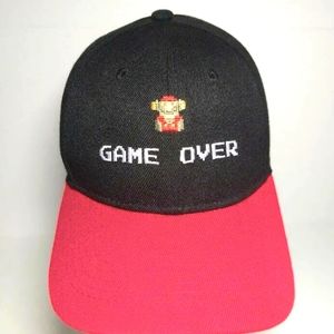 Nintendo Super Mario Game Over Snapback Hat